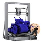 Official Creality Ender 3 V3 Plus 3D Printer, 2024 New Version Upgraded with Large Build Volume 11.81*11.81*12.99 inch 600mm/s Printing Speed Auto Leveling Direct Extruder 300℃ Print Dual Y Motors