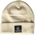 Timberland Short Watch Cap, Cream, One Size