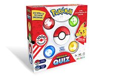 Pokémon Dresseur Quiz (Version française) Un jeu/jouet de Zanzoon | De 1 à 4 joueurs | Un Quiz Pour adultes et Enfants |Jeu de 15 à 20 Minutes| Pour les soirées en famille | 7+