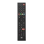 One For All Grundig TV remote control - Works with ALL Grundig TVs/Smart TVs - the ideal replacement TV remote control - URC1915, black