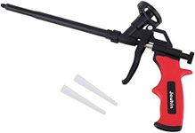 Jouhin Spray Foam Gun Expanding Foam Gun Needn’t Cleaner, Updated Teflon Pro Foam Dispensing Gun, Insulating Foam Sealant Sprayer, Pu Foaming Applicator for Caulking and Insulation