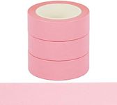 Pink Washi Tape Set, 32 Feet x 0.6 