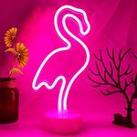 VIFULIN Neon Flamingo Light Flaming