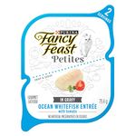 Fancy Feast Petites Wet Cat Food, Ocean Whitefish Entree in Gravy - 79.4 g Tray (12 Pack)