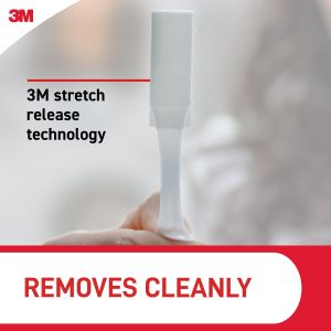 Command Large Hanging Strips, White – Damage-Free Wall Mounting