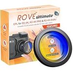 ROVE Ultimate CPL Filter, Anti-Glare Circular Polarizer Lens for ROVE R2-4K, R2-4K PRO, and R2-4K Dual Dash Cam Models