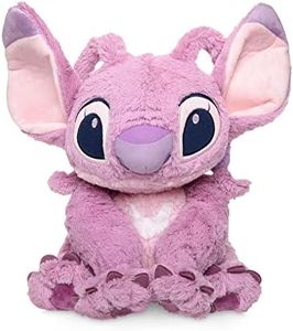 Disney Store Peluche Angel de Taille Moyenne, Lilo et Stitch, 38 cm, Personnage câlin en Tissu Doux et brodé, Convient à Tous Les âges