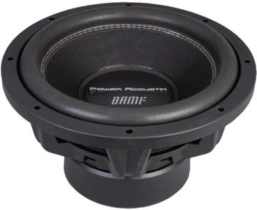 Power Acoustik BAMF-122 Bumper-122 Subwoofer 3500 Watts 12 inches Dual Suspension,Black