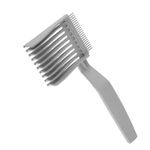 Venzina® Barber Comb Fade Combs Professional Hair Cutting Comb Heat Resistant Haircut Styling Tool With Dual Teeth, for Precision Cuts & Styling, Home or Salon Use - Grey