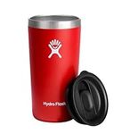 HYDRO FLASK - All Around Tumbler 355 ml (12 oz) with Closable Spill Proof Press-In Lid - Stainless Steel Double Wall Vacuum Insulated Travel Mug - Hot and Cold Drinks - BPA-Free Cup - Goji