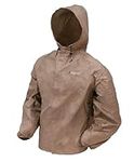 Frogg Toggs Ultra-Lite2 Rain Jacket, Khaki, Size Medium