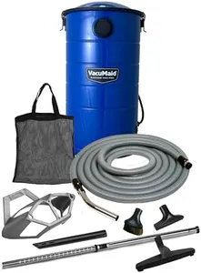 VacuMaid GV50BPRO Professional Wall Mounted Garage and Car Vacuum with 50 ft. Hose and Tools