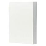 Broan-NuTone LA39WH Doorbell Kit, Decorative Wired Two-Note Door Chime for Home, 2.13" x 7.5" x 10.5", White