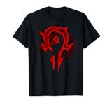 Warcraft Logo Horde Saturated T-Shirt