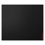 Pulsar - Superglide Premium Glass Mouse Pad ALUMINO-SILICATE GLASS Surface Anti-Slip fully molded high-density silicone rubber 19.3in x 16.5in (XL, Black)