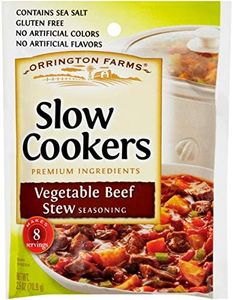 Orrington Farms Slow Cookers Seasoning, Vegetable Beef Stew, 2.5 oz Packet (Pack of 12)