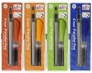 Pilot Parallel Calligraphy Pen Set 1.5 Mm 2.4 Mm 3.8 Mm And 6 Mm With Bonus Ink Cartridge (P9005Set)|Multicolor