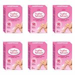 VI - JOHN Women Unwanted Hair Removal Rose Cream lightweight in Jar 40 Gm each Set of 6 Cream