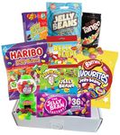 Ultimate Jelly Beans Selection Box - 9 Varieties Including Tango, Barratts, Haribo, Warhead, Bean Factory & More - Includes Mini Dispenser - Exclusive To Rowevolve