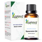 KAZIMA Spearmint Essential Oil - 100% Pure, Natural & Undiluted Oil for Skin Care & Hair Care, 30 ml