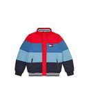 Tommy Hilfiger Boys' Adaptive Regatta Jacket with Magnetic Buttons, Sky Captain, Large