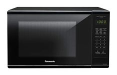 Panasonic NNSG676B Mid-size 1.3 cft. 1100W Genius Microwave Oven, Black, Black