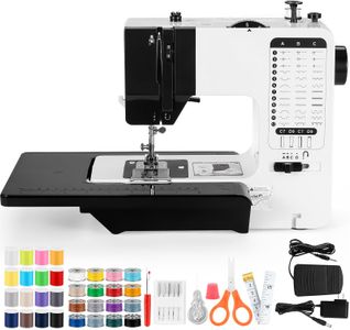 Mini Sewing Machine – 38 Stitches, Black Portable Electric