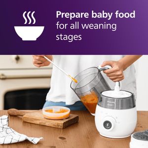 Philips Avent 4-in-1 Baby Food Maker – Steamer, Blender, Warmer