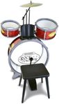 Bontempi 51 4504 Drum Set with Stool (4-Piece)