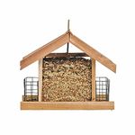 Perky-Pet 50144 Deluxe Chalet Cedar Feeder, 5 lbs.