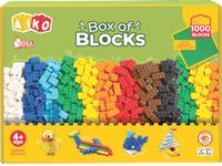 AIKO Premium Building Blocks Toys for Kids (1000 Pieces) - ABS Plastic | Best Lock Fitting | Fun Activities | Imagination, Educational & Learning Toys | Birthday Gifts for Boys & Girls (4+ Years)