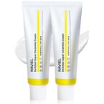 RAVIEL 5X Ceramide Cream (1.7 fl oz x 2) | Face Skin Barrier Repair and Deep Hydration & Nourishment, with Hyaluronic Acid, plant-derived squalane, Niacinamide | Suitable for Sensitive skin Types | Cream for Night & Day Use.