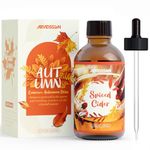 Autmun Spiced Cider Essential Oil 4 Fl Oz (120ml), ARVIDSSON Fall Essential Oil for Diffusers, Apple Cider Fragrance Oil, Spiced Cider Oil for Candle Making