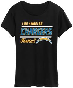 Chargers Women's NFL Gameday T-Shirt - Black, Small