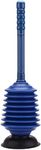 LASALE Professional Toilet Plunger: Bellows Accordion Design for Maximum Suction and Unclogging Power. Say Hello to a Clog-Free Toilet