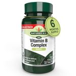 Natures Aid Vitamin B Complex - 180 Tablets