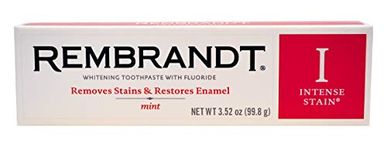 Rembrandt Intense Stain Whitening Toothpaste with Fluoride Mint 3 oz (85 g)