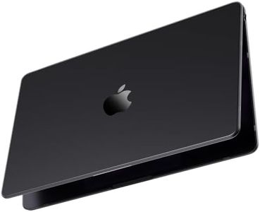 Soonjet for MacBook Air 15 inch Case M4 2025 2024 2023 M3 M2 [Top-Tier Matte Finish] [Ultra Thin Armor] Hard Shell Laptop Cover - Noble Black Clear