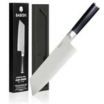 Babish High-Carbon 1.4116 German Steel Cutlery, 7.5" Clef (Cleaver + Chef) Knife