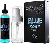 STIGMA Tattoo Blue Soap 4OZ with Foaming Bottle 100ml Cleaning Soothing Healing Solution Highly Concentrated Tattoo Soap TS301-4OZ-3A