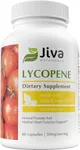 Jiva Botanicals Lycopene Capsules - Antioxidant Support - Premium Lycopene Supplement from Tomato Fruit - 120 Veggie Capsules