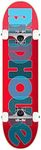 Birdhouse Stage 1 Opacity Logo 2 Factory Complete Skateboard Red 8"