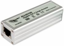 ALLNET ALL95100 Surge and Lightning Protection, Category 6/ADSL/VDSL/ISDN, 2 RJ-45 Connectors