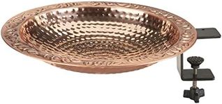 Good Directions BBD Pure Copper 13.5" Deck Mount Bird Bath Birdbath