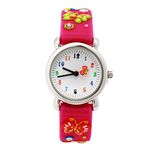 ELEOPTION Cute Cartoon Superman Digital Silicone Wristwatches Gift for Girls Boy Kids (Pinkl Alii Nui)