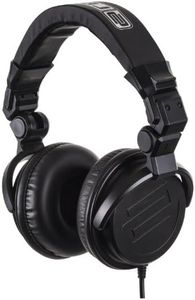 Reloop RH-2500 Professional DJ Headphones, Folding, Closed, Black