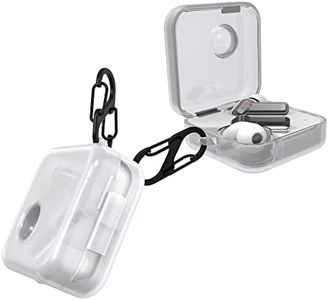 kwmobile Case Compatible with Nothing Ear (1) Case - Silicone Cover Holder for Earbuds - Transparent