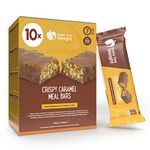 10x Crispy Caramel Meal Bars (58g each)