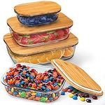 Glass Food Storage Containers with 