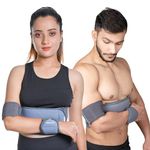 Wonder Care Shoulder Immobilizer Brace Shoulder Arm Support Belt for Men & Women Shoulder Pain Relief, Right Left Hand, Grey (Size 3)